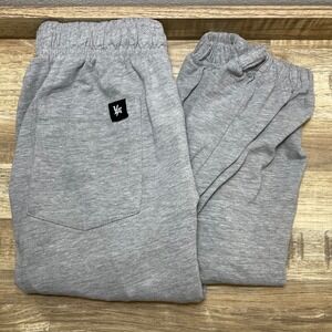 YoungLA Men's 231 Pump Cover Joggers Sweatpants Gray Athletic Gym Small 27" ins